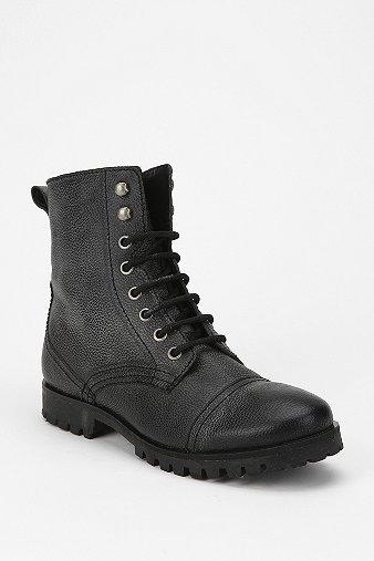 Deena & Ozzy Saint Combat Boot - Black - 10